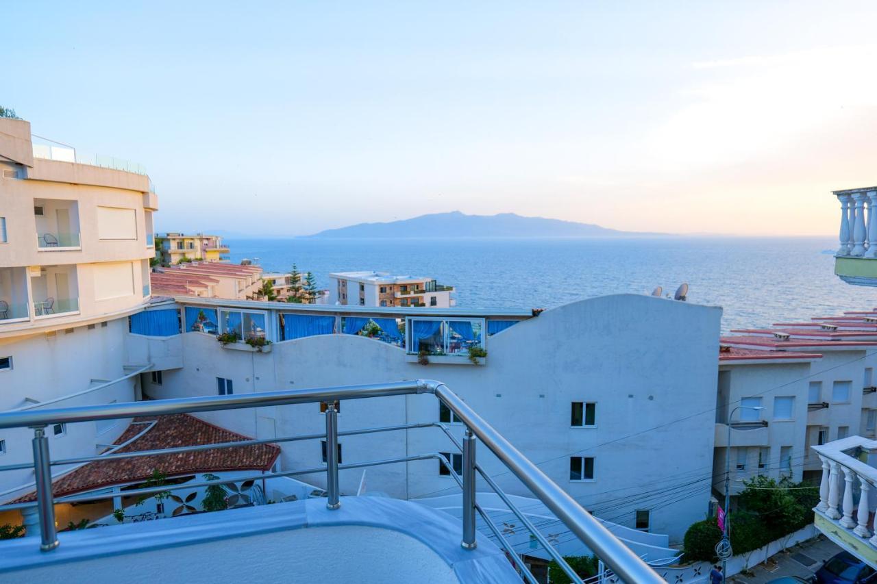 Gjoka Apartments, In Front Of Bougainville Bay Sarandë Eksteriør billede