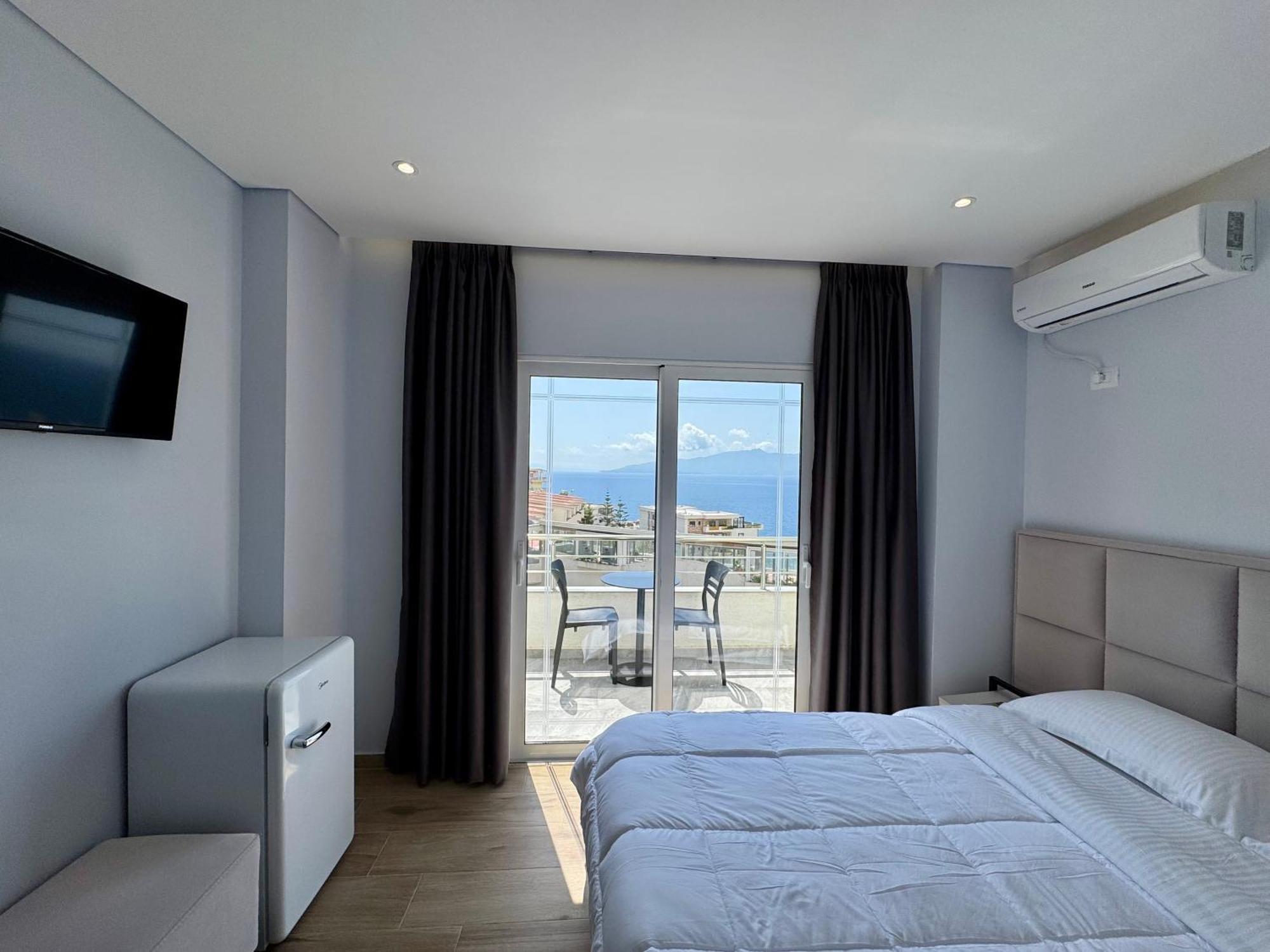 Gjoka Apartments, In Front Of Bougainville Bay Sarandë Værelse billede